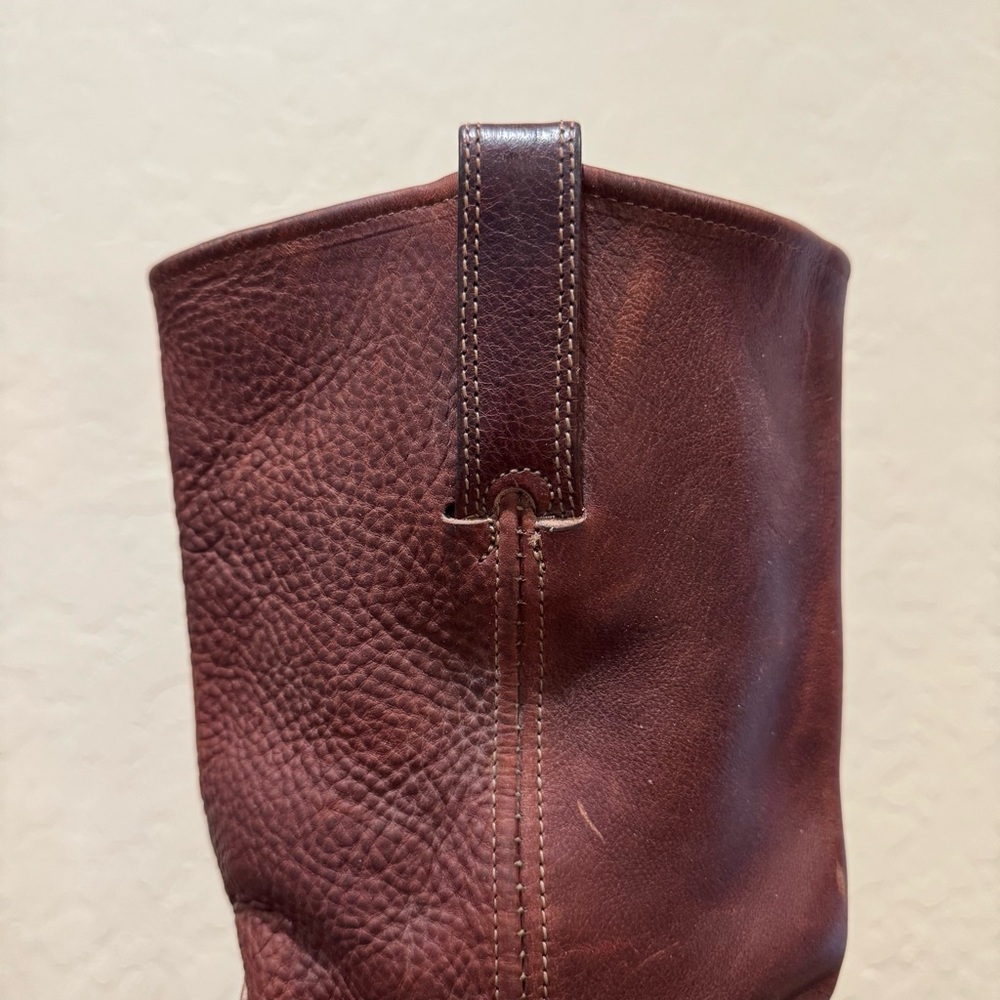 Frye Belted Leather Harness Boots - Picture 2 of 11